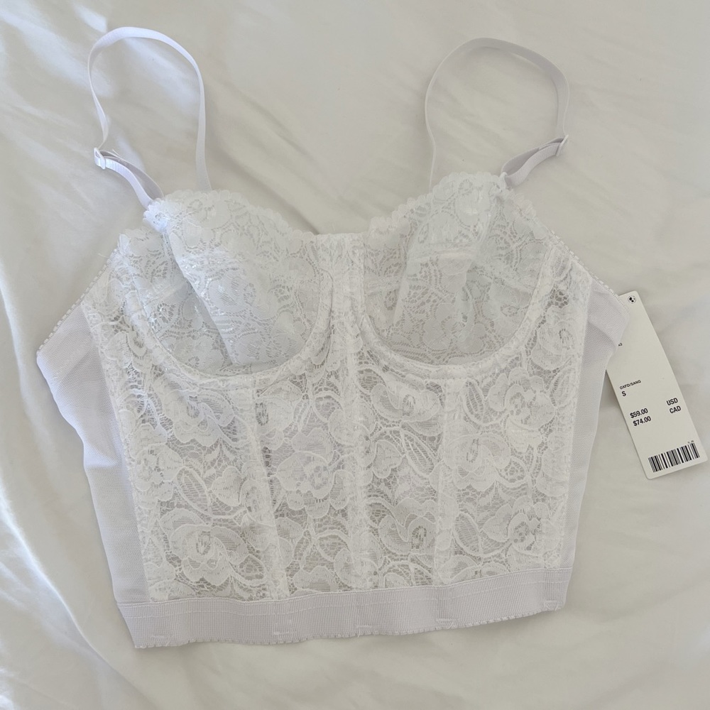 UO white Corset
